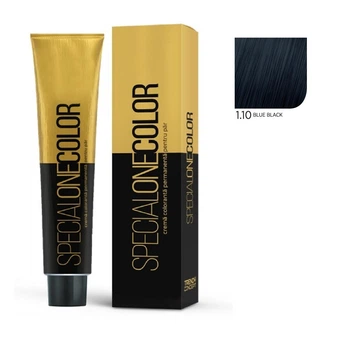 Фарба для волосся SPECIALONECOLOR 1.10 BLUE BLACK аміачна 60 мл