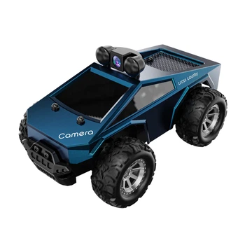 RC Pickup Truck KFPLAN KF29 1:28 с камерой и видеотрансляцией (синий, 2.4 GHz)