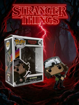 Фигурка Эдди Очень странные дела Stranger Things Eddie Pop Поп детская игрушка 10 см №1462