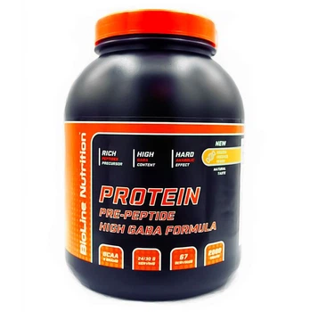 Протеїн Bioline Nutrition Whey Protein 2 кг Золотиста карамель Дієтичний білок для зниження ваги та спалювання жиру