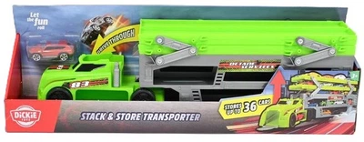 Transporter samochowodowy Dickie Toys z autem 374-7002 (4006333054464)