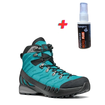 Черевики SCARPA Cyclone-S GTX WMN Ceramic/Gray 38.5 + Подарунок Спрей для водостійкого просочення взуття Grangers Footwear Repel Plus 50 ml