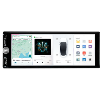 Автомагнітола DriveX S3 QLED 1-DIN 6.86" 8x1.6GHz 4x64GB 4G 7388 45W ASP TM2313