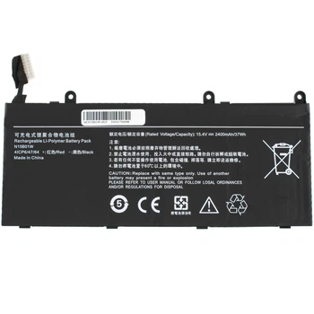 2600mAh 15.4V акумулятор для Xiaomi Mi Ruby 15.6 inch Timi TM1703 TM1802-AD/N/C N15B01W