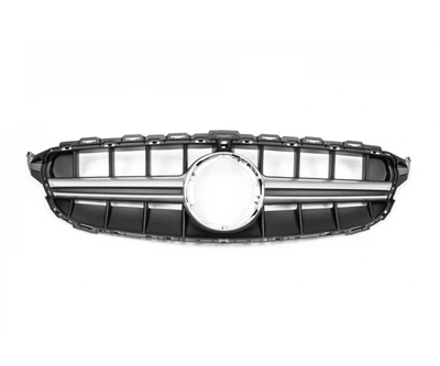 Решітка радіатора Mercedes C-Class W205 2015-2018 (ohi-w205-gr4z)