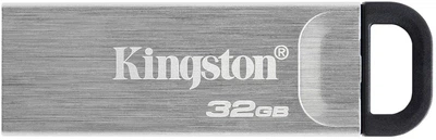 Флеш-накопитель USB3.2 32GB Kingston DataTraveler Kyson Silver/Black (DTKN/32GB)