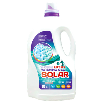 Гель для прання SOLAR MOLECULE 5 л (4820269930520)
