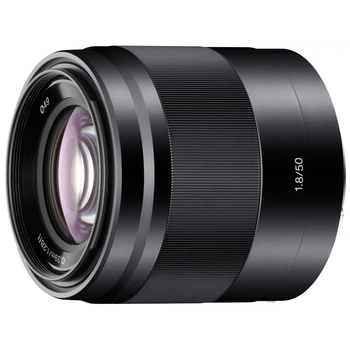 Стандартний об'єктив Sony 50mm f/1.8 Black (SEL50F18B)