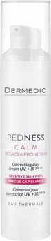 Денний крем для обличчя Dermedic Redness UV+IR SPF 20 Коригувальний 40 мл (5901643176549)