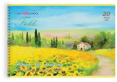 Альбом А4 20арк пружина Seasons CFS