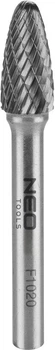 Frez do metalu NEO Tools HM ostrołukowy zaokrąglony 10 x 20 mm 55-371 (5906692003877)