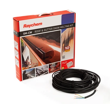 Raychem GM-2CW двужильный кабель для обогрева кровли, желобов, водостоков 2100 Вт, 70 м