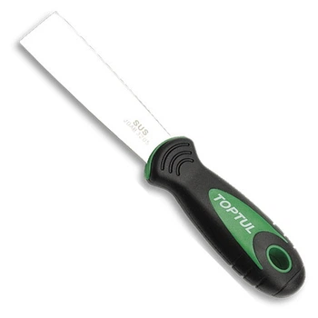 Шпатель із нержавіючої сталі (гнучкий скребок) 32x100x0.5mm TOPTUL JDAB3205