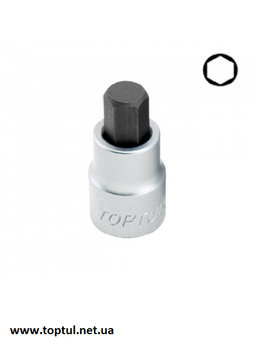 Головка з насадкою HEX4мм 1/4" BCDA0804 TOPTUL