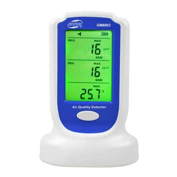 Детектор якості повітря (PM2,5; PM10, 0-50 ° C) BENETECH GM8803