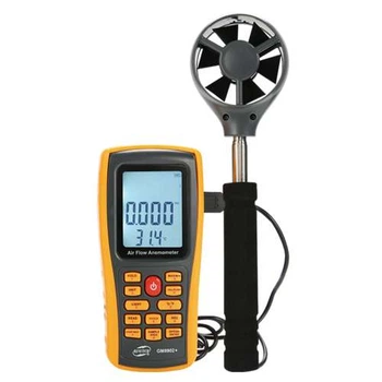 Анемометр USB, виносна телескопічна крильчатка 0,3-45м/с, 0-45°C BENETECH GM8902X
