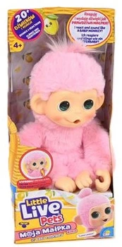 Interaktywny zwierzak Cobi Little Live Pets mini małpka Luna Lemon 26764 (5902251501143)