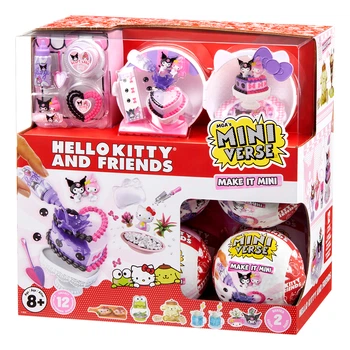 Ігровий набір Miniverse серії Sanrio S2 Hello Kitty – Створи стиль разом з Хеллоу Кітті та друзями від 8 років (6900007554435)