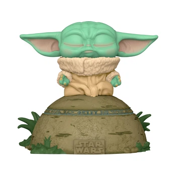 Коллекционная игровая фигурка-герой The Mandalorian The Child-Funko POP Зеленый