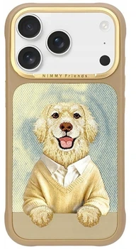 Etui Nimmy Gentle Pets Series Dog MagSafe do iPhone 17 Pro Max Brown (6971080316302)