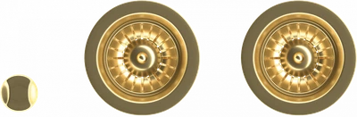 Komplet odpływowy Kernau KS-SS 2B Gold Nano