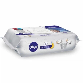 Серветки вологі Sleepy дитячі, Lavender "Extra" XL (50шт.)