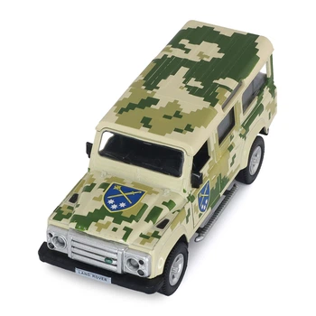 Военная машинка TechnoDrive Land Rover Defender «ОК «Восток»», масштаб 1:32, пиксель