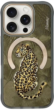 Etui Nimmy Magnetic Fantasy Animal MagSafe do iPhone 16 Pro Gold (6971080319617)