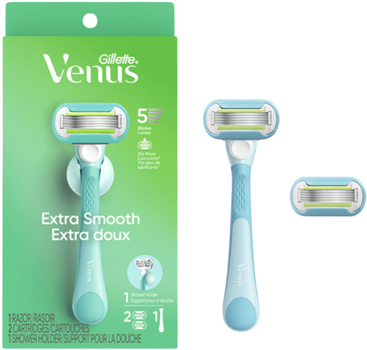 Машинка для гоління Venus Extra Smooth з 1 змінним картриджем (7702018323012)