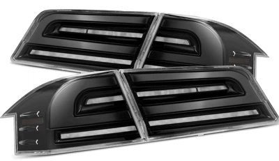 Задние фары альтернативная тюнинг оптика фонари LED на Tesla Model S LUXX-Series черная 12-21 Тесла Модель С WT0045278