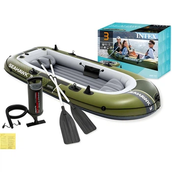 Надувная лодка Intex 66333 NP "SEAHAWK", 295×137×43 см, 3-х местная