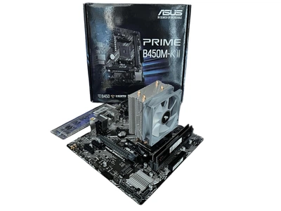 Игровой комплект Материнская плата B450 + AMD Ryzen 3 2200G + 8GB DDR4