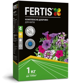 Добриво для квітів Fertis без хлору та нітратів 1 кг (10506867) 4770767315070/4779039690112