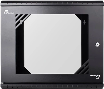Шафа GETFORT ECO v3 19" 9U підвісна 520 x 340 мм Чорна (WGF09-53E-WGBv3)