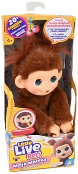Интерактивный питомец Cobi Little Live Pets мини обезьянка Chikki Cherry 26765 (5902251501150)