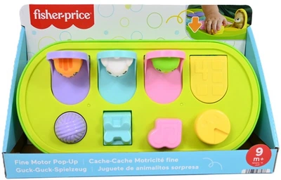 Интерактивная панель Fisher-Price выскакивающие зверята JDL66 (194735286966)