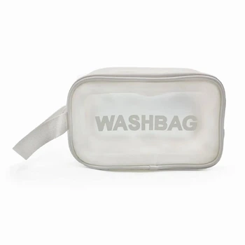 Косметичка водонепроницаемая Washbag 26 x 7 x 16 cм, белая