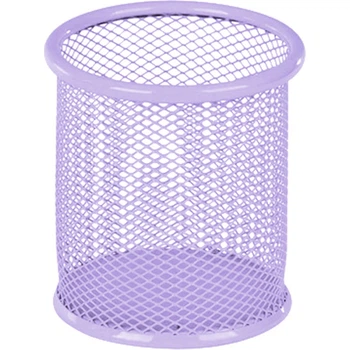 Підставка для ручок Kite Classic кругла 80х80х100мм, металева, бузкова K22-2110-36