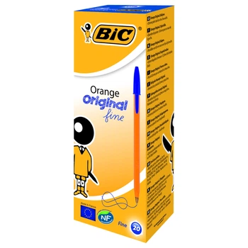 Ручка Bic Orange original fine синя bc1199110111