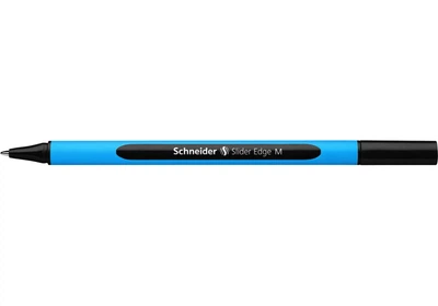 Ручка Schneider Slider Edge масляна M 0,7 мм чорна S152101 (10 шт)