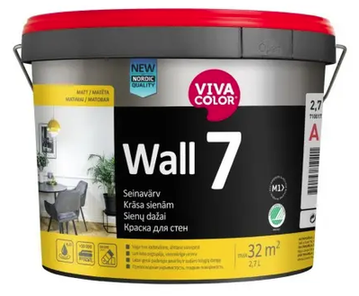 Краска для стен VivaColor Wall 7 0.9л