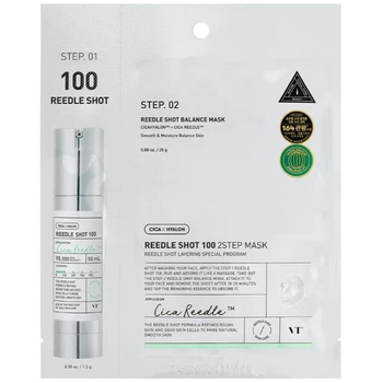 Двофазна маска з мікроголками VT COSMETICS Reedle Shot 100 2 Step Mask шт