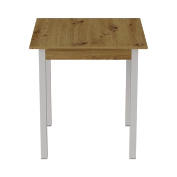 Стол кухонный Ferrum-decor Диего 75x70x70 Белый ДСП Дуб Артизан 16мм (FRD-105705)