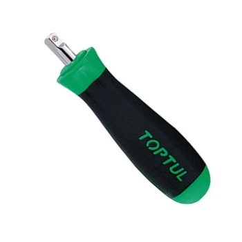 Вороток-викрутка 1/4” 135мм (гумова ручка) CAIP0814 TOPTUL