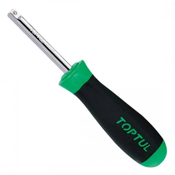 Вороток-викрутка 1/4” 150мм (гумова ручка) CAIP0816 TOPTUL