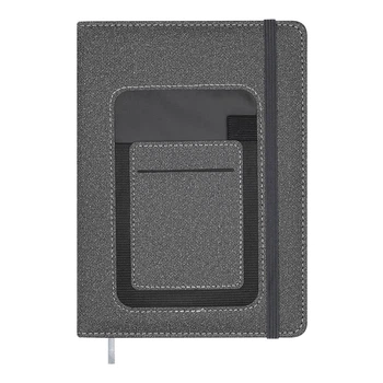 Ежедневник недатированный Buromax Combi A5 336 страниц серый (BM.20500-09)