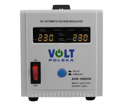 Стабілізатор напруги Volt Polska AVR 1000 VA (5AVR1000SE)