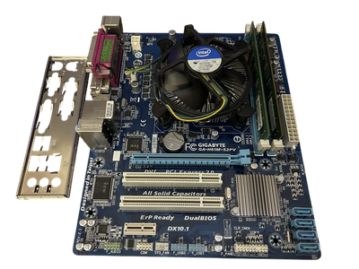 Игровой комплект Материнская плата Intel H61 + Intel Core i3-3240 + 8GB DDR3 Б/У