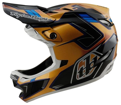 Вело шолом TLD D4 COMPOSITE HELMET; ROYALTY [BLACK / GOLD] XL (OBOD_140507005)
