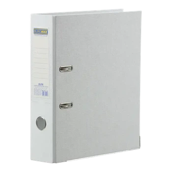 Папка-реєстратор Buromax ELITE білий A4 70 мм двостороння PP (BM.3001-12c)
